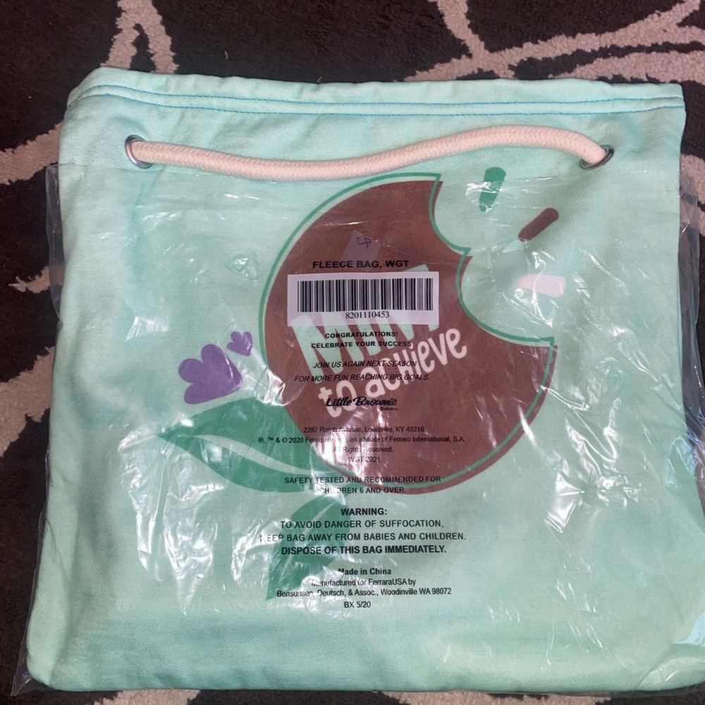 Little Brownie; Mint to Achieve Girl Scout bag - Picture 4 of 4
